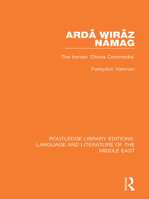 cover image of Ardā Wirāz Nāmag